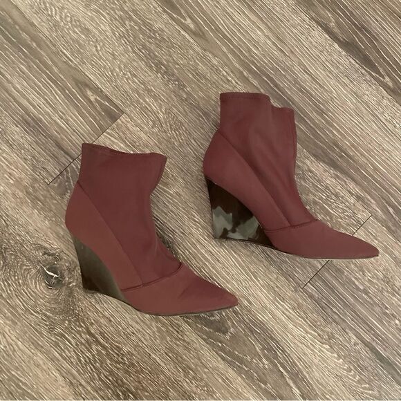 American glamour badgley Mischa wedge boots - Picture 7 of 10